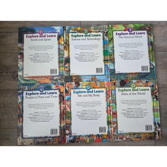 Southwestern Explore and Learn 6 Volume Set Hardcover Homeschool Books - Picture 2 of 3
